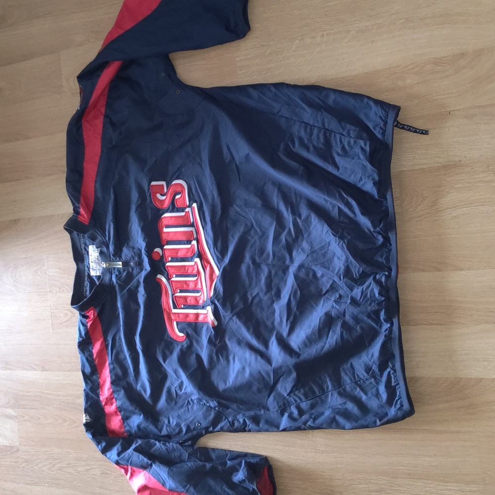 NBA Minnesota Twins Genuine Merchandise Baseball Windbreaker Men's Size 3XL